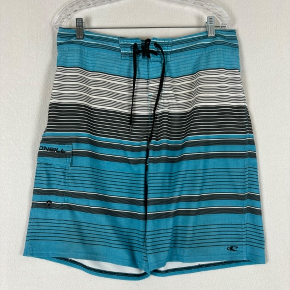 O'Neill Other - O'Neill Hyperfreak Board Shorts Color Blue White And Black Size 33 - L